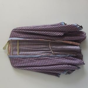 Patterned kimono/ robe